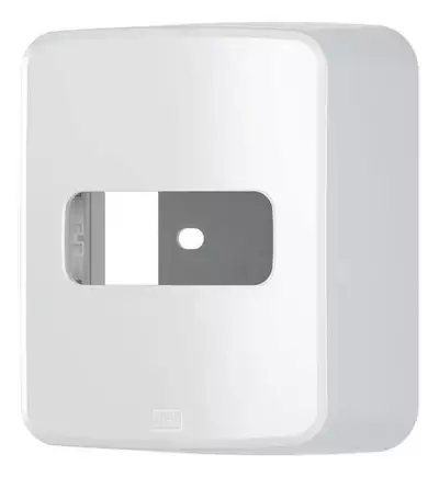 Caixa + Placa 1 Modulo Branco 930015 Weg