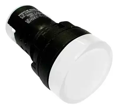 Sinaleiro Led 22mm P/ Painel Todas As Cores Cor Da Luz Branco