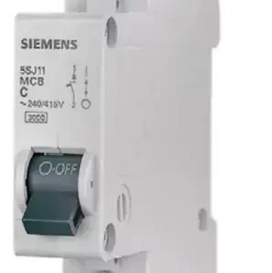 Disjuntor Curva C Monopolar 63a 3ka 5sj1163-7mb-siemens
