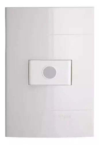 Conjunto Saída de Fio Decorativo Plástico Branco - Prm04401111