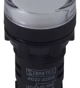 Sinaleiro Led 22mm Branco Em 24 Vcc/vca