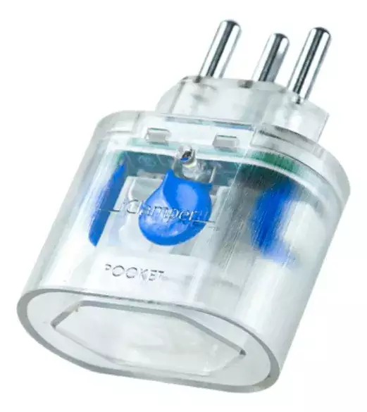 Protetor De Surto Tomada Pocket 2p+t 10a Bivolt 127/220