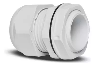 Prensa Cabo Nylon Bsp-g1/2 1/2  Cinza Pc1214 Decorlux