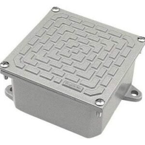 Caixa De Passagem 20x20 Com Tampa Tramontina