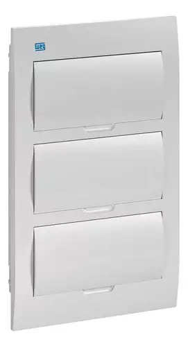 Quadro De Distribuicao Embutir 3 Filas 36 Modulos 11377481