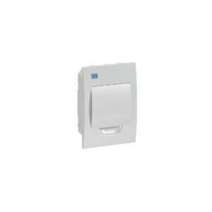Quadro De Distribuição Embutir 1 Fila 6 Módulos Qdw02-6-be