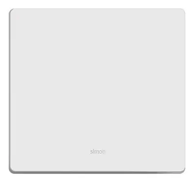 Placa 4x4 Cega C/ Suporte Branca S20 20900-50 Simon