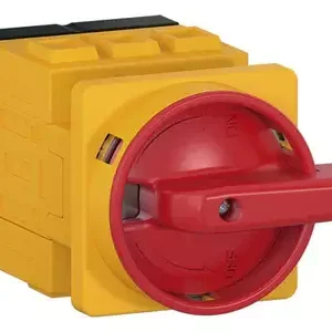 Chave Seccionadora Weg Rotativa Msw25 25a Fixação Topo P3 Nh Cor Vermelho/amarelo