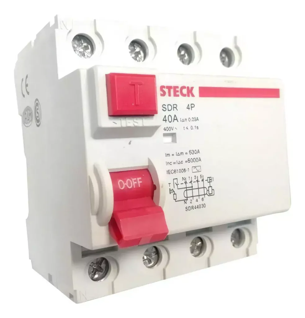 Interruptor Diferencial Residual Dr 4p 40a 30ma Sdr44030