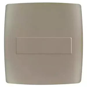 Placa 4x4 Cega C/ Suporte Champagne S30 30900-53 Simon