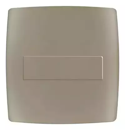 Placa 4x4 Cega C/ Suporte Champagne S30 30900-53 Simon