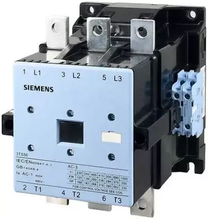 Contator Tripolar 3ts5622-0an2 3x400a 220v 2na 2nf-siemens