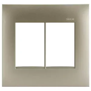 Placa 4x4 6 Módulos Horizontais Champagne S35 35613-53 Simon