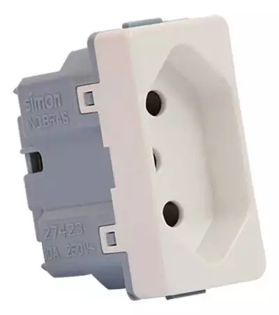 Mod Tomada 2p+t C/obturador 10a 250v S27 270423-0308 Simon