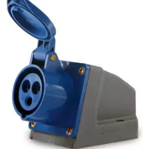 Tomada Sobrepor 3p+t 32a 220/240vca Ip44 Tss-4209 Soprano