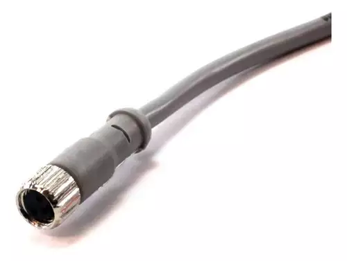 Conector Femea M8 3 Pinos C/cabo 5mts Ct08f/3s-c05.a1
