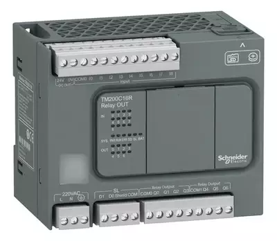 Controlador Logico Programavel 16es R Ac Tm200c16r