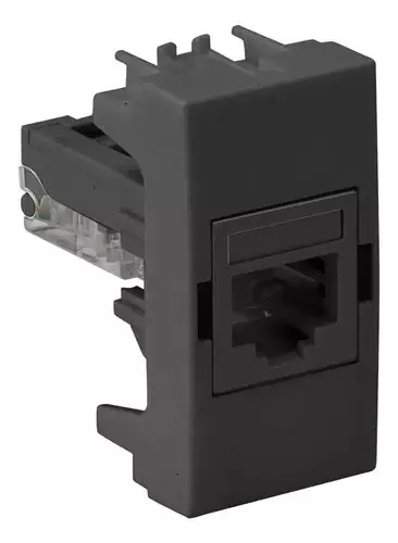 Modulo Tomada Rj45 Cat 5e Grafite S30 30482-38 Simon