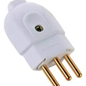 Plug Macho 2p+t 20a 250v Branco 57402/007 Tramontina