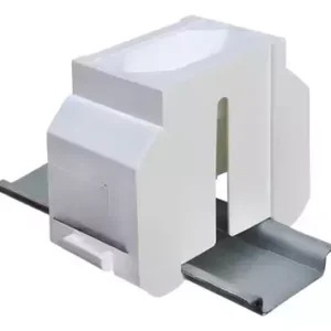Tomada Para Trilho Din 2p+t 20a 250v Cor Branca Padrão Br