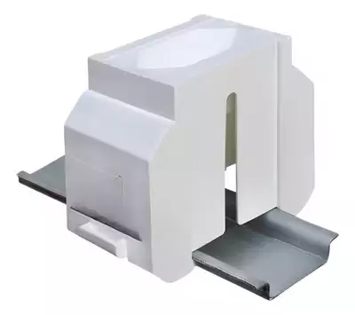 Tomada Para Trilho Din 2p+t 20a 250v Cor Branca Padrão Br