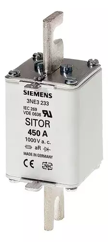 Fusivel Sitor Siemens T1 400a 1000v 3ne3232-0b-siemens