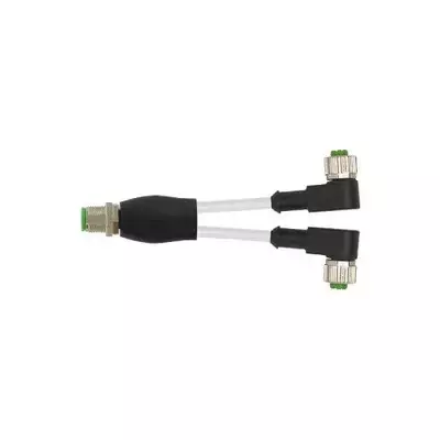 Cabo M12 Pur-0b 90º 1,0mt 22awg 250v/4a 7000-40741-2230100