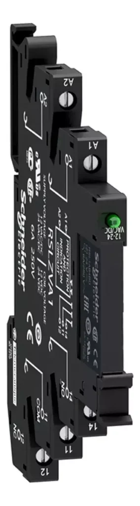 Relé Interface Acoplado 6a 230vac/cc 1naf Com Led Ip40 Rsl1pvpu Zelio Schneider Electric