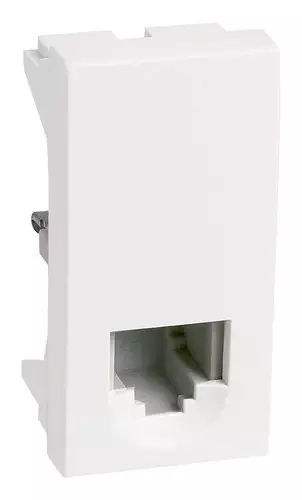 Módulo Tomada Rj11 2 Fios Branco 615011 Pial