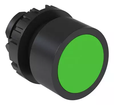 Frontal Botao Faceado Plastico 22mm Verde Csw-bf2 Weg