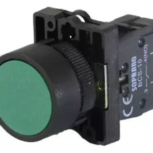 Botão Pulsador Verde| Na - Soprano 05141.0500.05