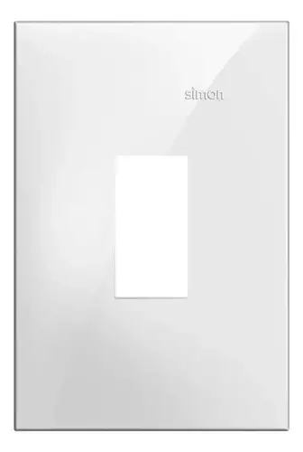 Placa 4x2 1 Modulo Vertical Branca S35 35621-30 Simon