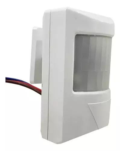 Sensor Presenca Articulado C/regulador Lateral De Tempo