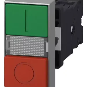 Botão Duplo Luminoso Verde/vermelho 1na+1nf 24v Schneider