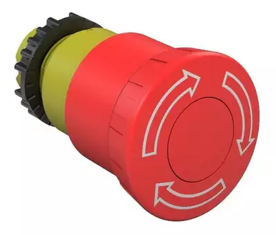 Botão De Emergência Rotativo Vermelho 22,5mm Csw-besg Wh Weg