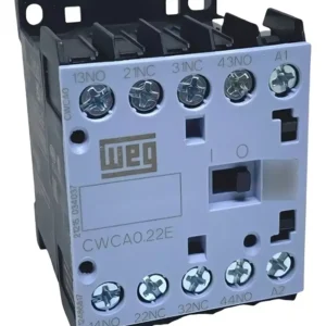 Contator Para Motor Mini Auxiliar 10a 190-220v 2na+2nf 50/60hz Weg