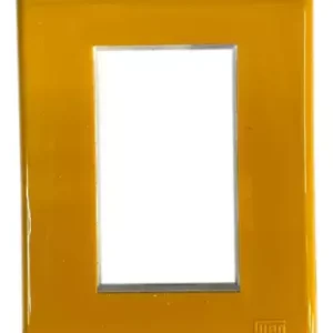 Placa 4x2 3 Modulos C/ Suporte Granbella Amarela G0330 Weg