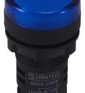 Sinaleiro Led 22mm Azul Em