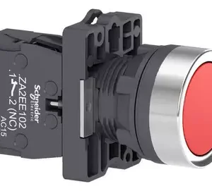 Botao Retorno Vermelho 22mm 1nf Xa2ea42 Schneider