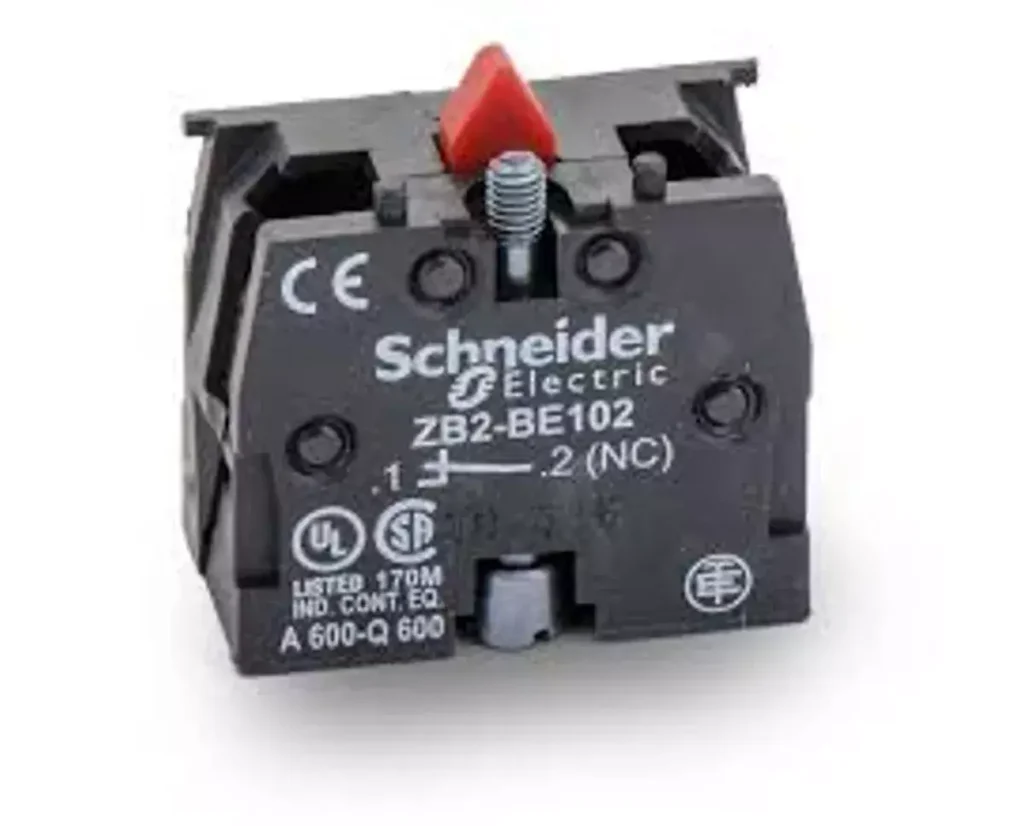 Bloco De Contato Nf   Zb2be102 Schneider