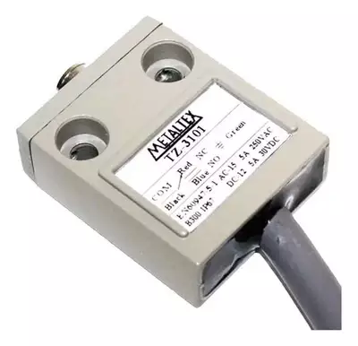 Chave Fim De Curso C/ Cabo Atuador Pino Tz3101 Metaltex